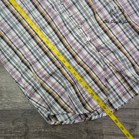 Loft Long Sleeve Button Down Top Size 14 - Picture 4 of 5